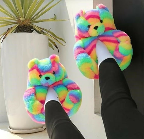 Teddy Bear Slippers